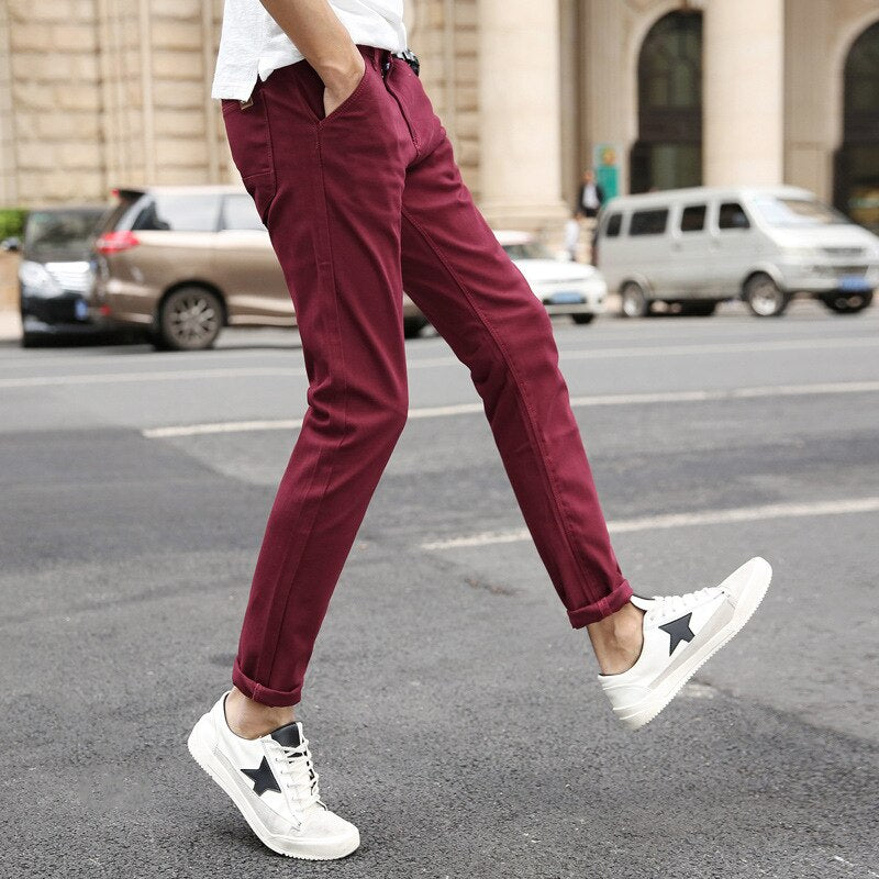 Casual Men's Pants - Stretch