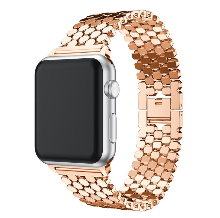 Apple watch stainless steel strap bracelet