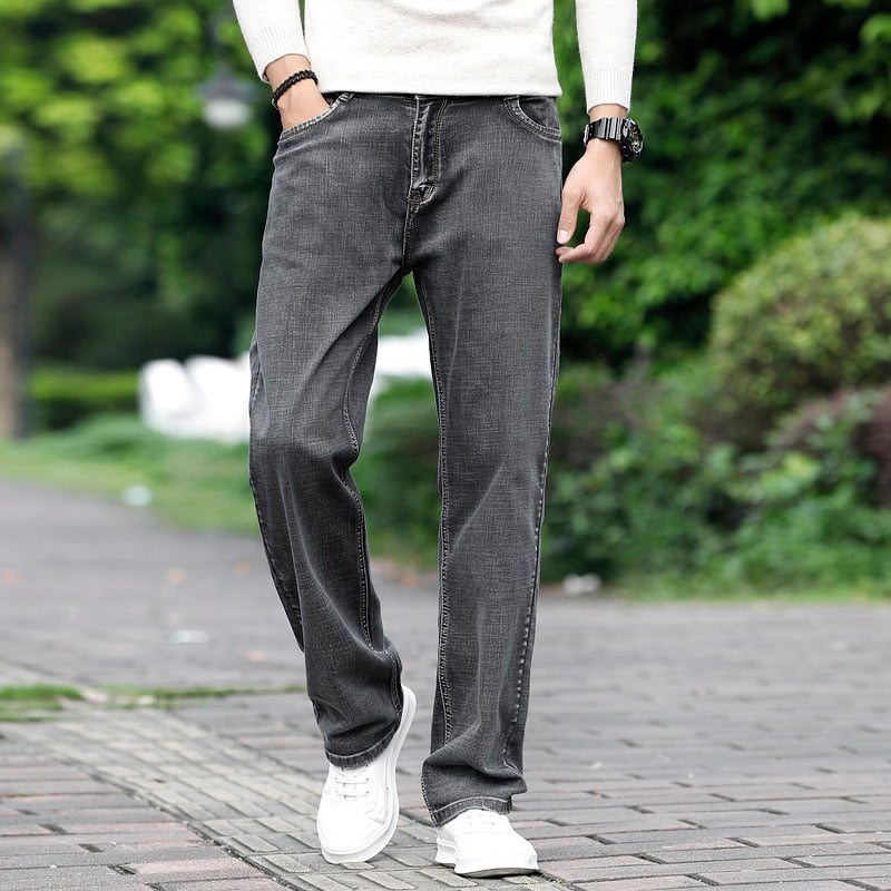Grey Casual Jeans