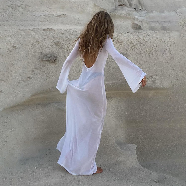 Beach Mesh Dress Cover Up