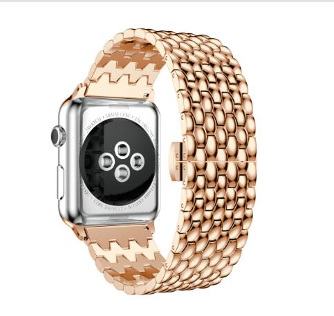 Apple watch stainless steel strap bracelet