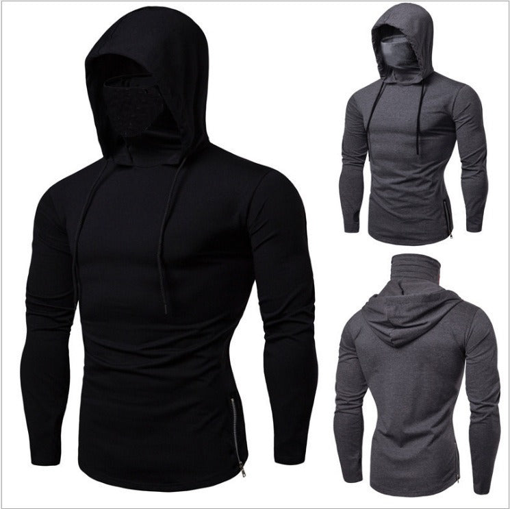 Long Sleeved Hooded Shirt
