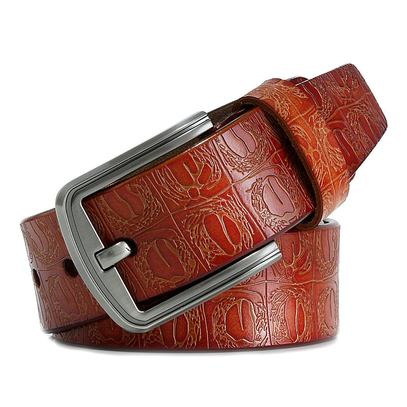 Leather Cowhide Belt