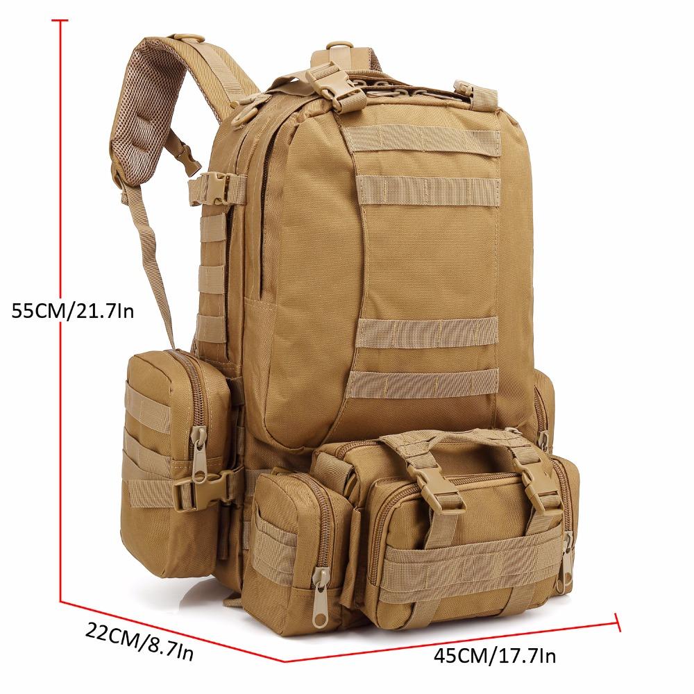 Military Backpack -35-55L