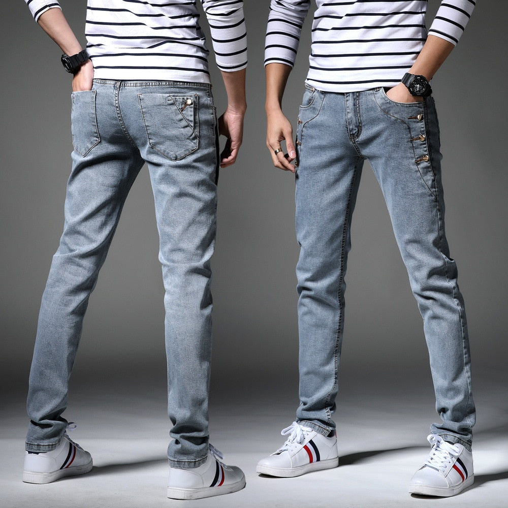 Casually Distressed Jeans