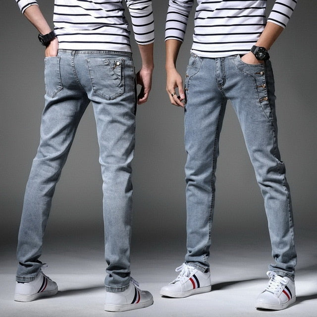 Casually Distressed Jeans