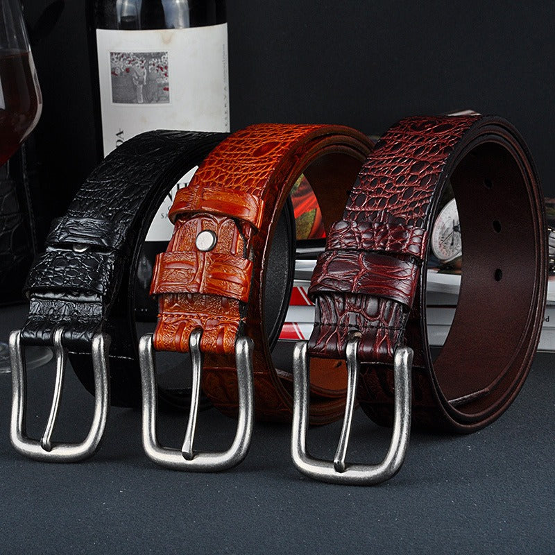 Crocodile Men's Belt