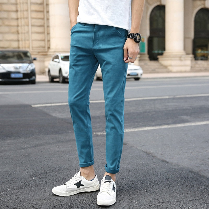 Casual Men's Pants - Stretch