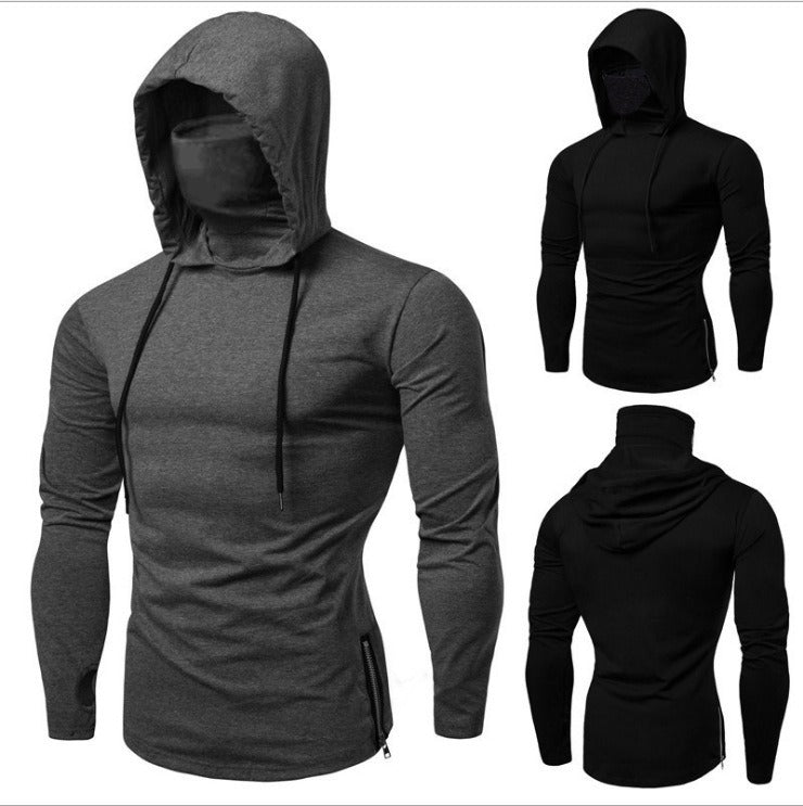 Long Sleeved Hooded Shirt