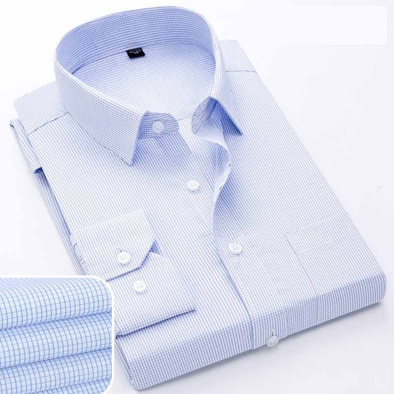 Men's Long Sleeved Button Down Dress Shirt