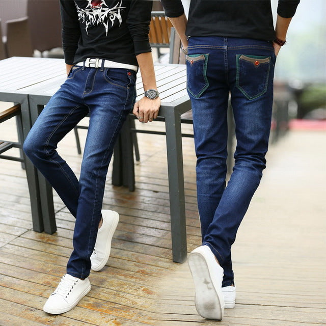 Casually Distressed Jeans