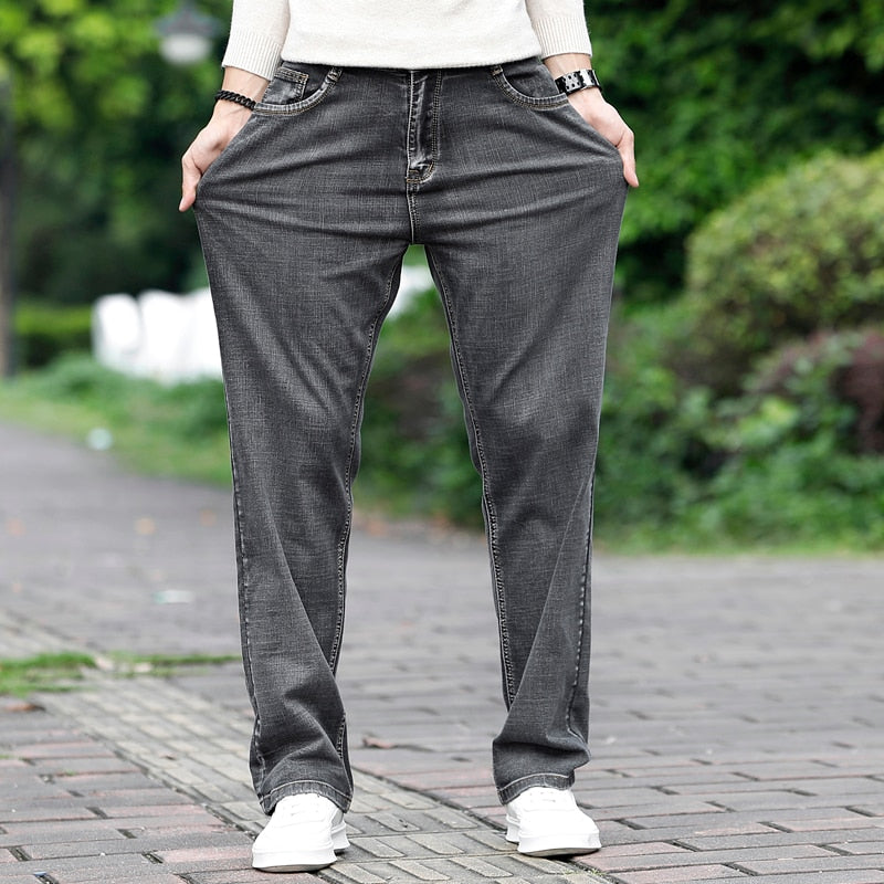Grey Casual Jeans