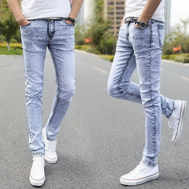 Casually Distressed Jeans