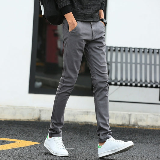 Casual Men's Pants - Stretch