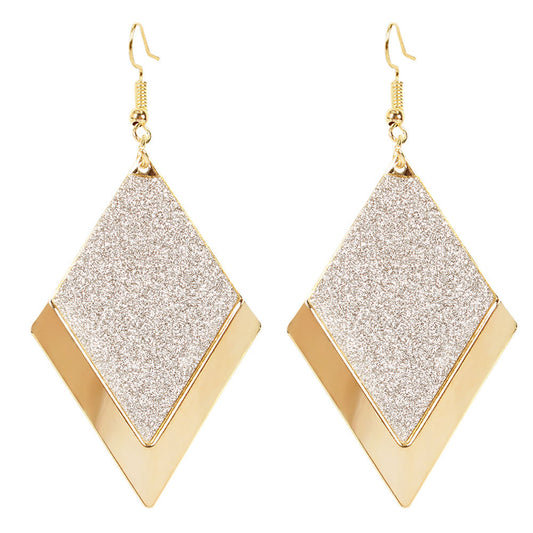 Diamond Frosted Earrings