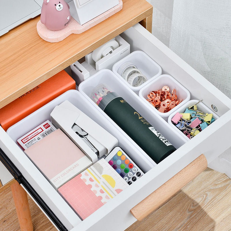 8pcs/set Adjustable Drawer Organizer