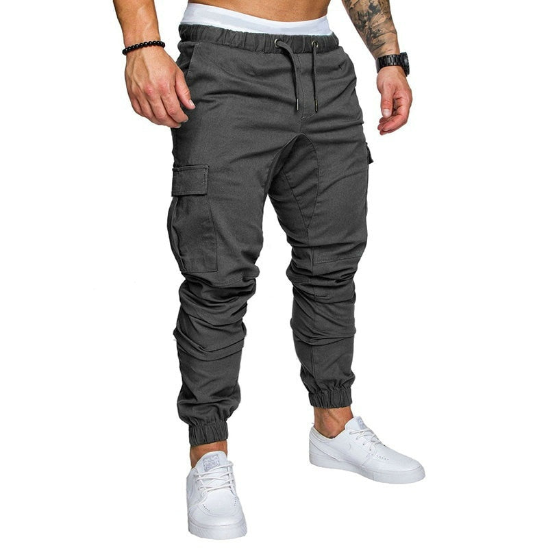 Multi-pocket comfy pants