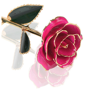 24K Gold Plated Rose