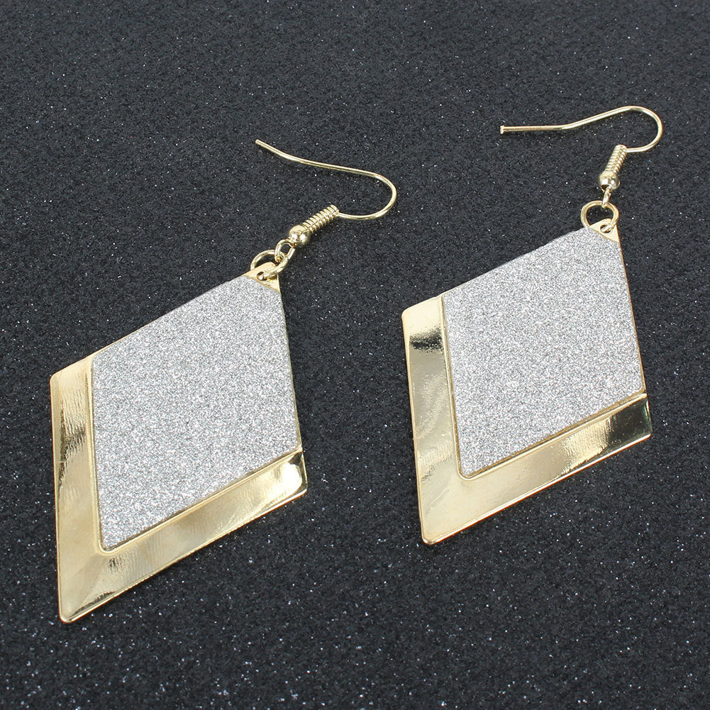 Diamond Frosted Earrings