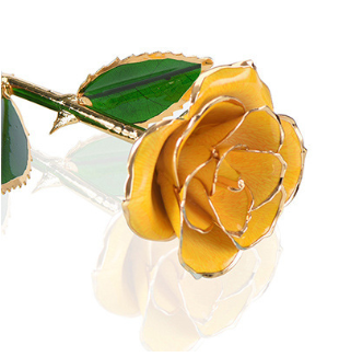 24K Gold Plated Rose