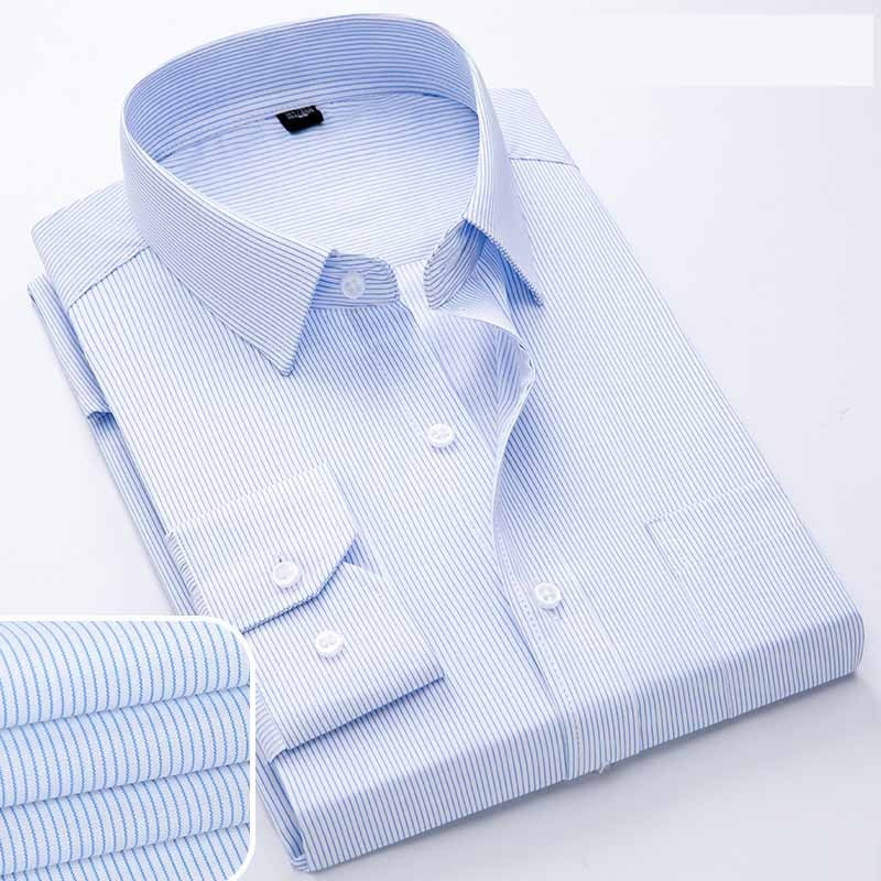 Men's Long Sleeved Button Down Dress Shirt