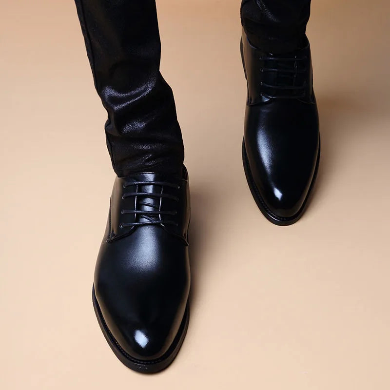 Mens Dress Pointed Shoes