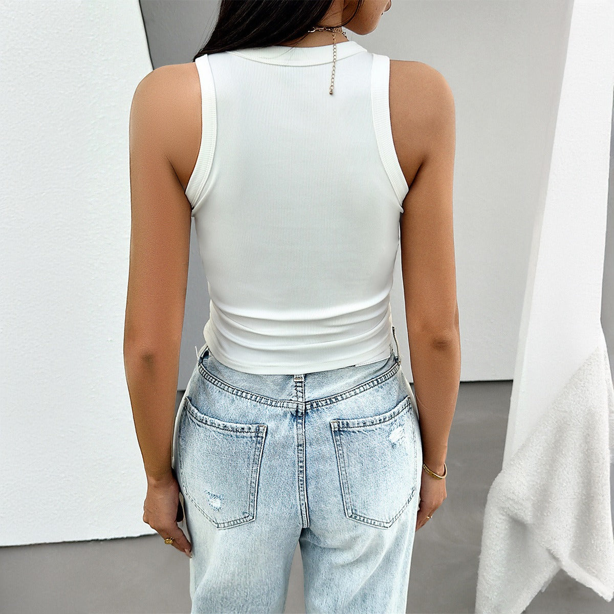 Slim fit top
