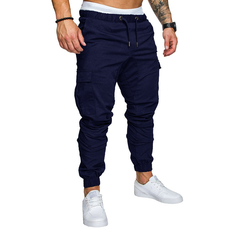 Multi-pocket comfy pants
