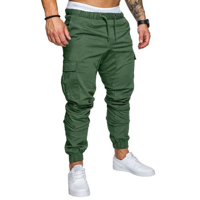 Multi-pocket comfy pants
