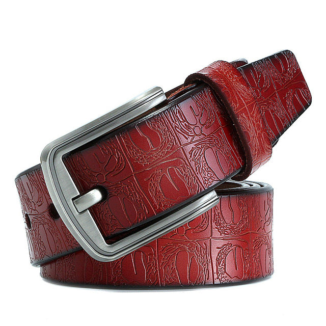 Leather Cowhide Belt