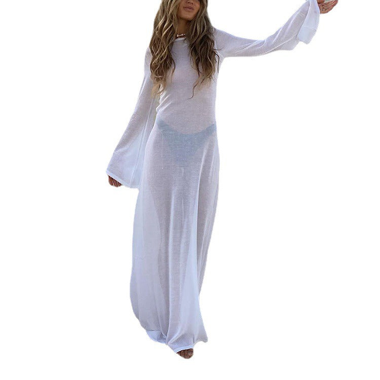 Beach Mesh Dress Cover Up