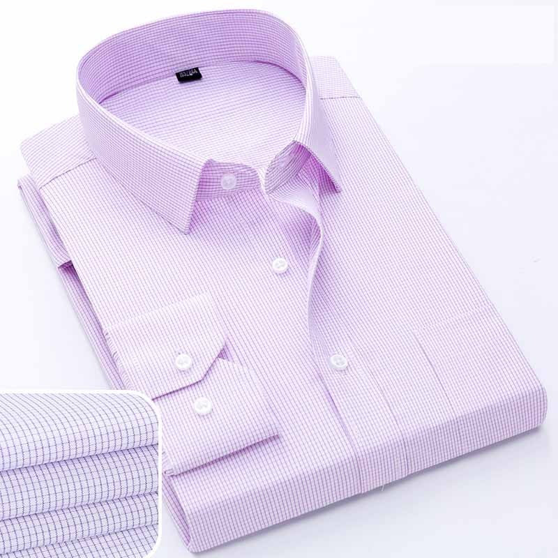 Men's Long Sleeved Button Down Dress Shirt