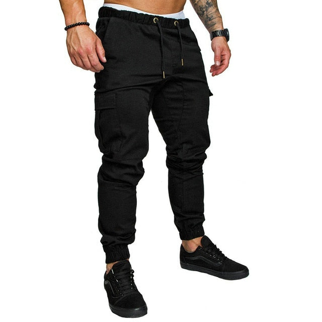 Multi-pocket comfy pants