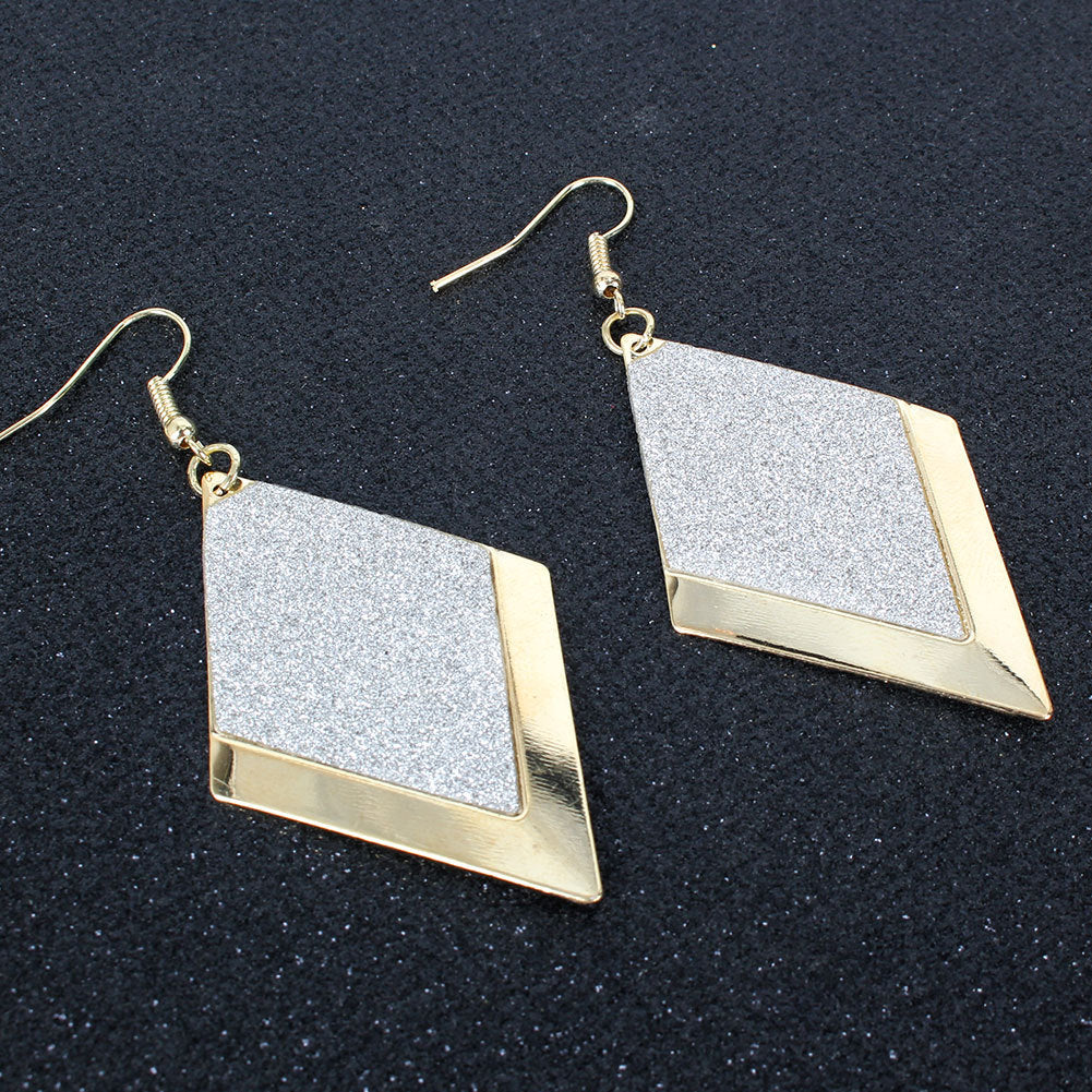 Diamond Frosted Earrings